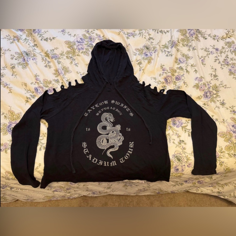 Taylor Swift Reputation Tour Hooded Long Sleeve